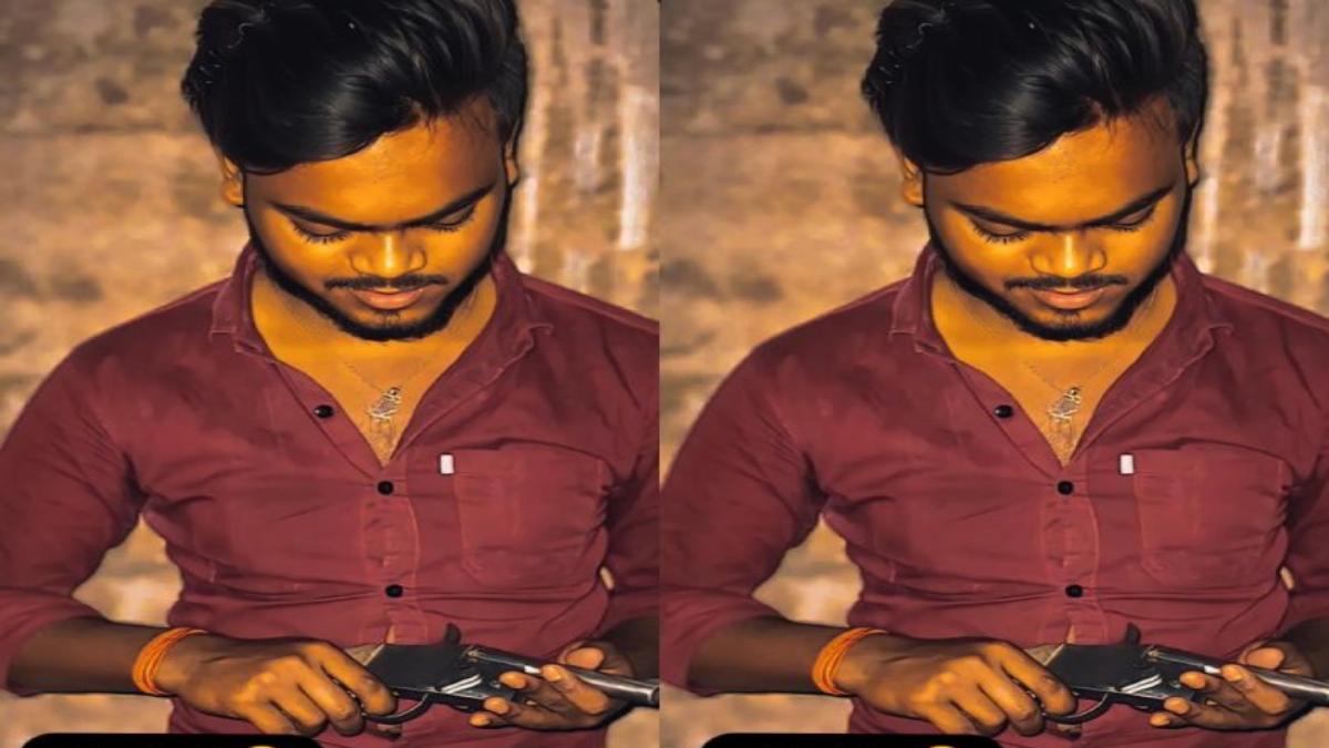 सोशल मीडिया पर कट्टा के साथ फोटो पोस्ट करना पड़ा महंगा, पुलिस के हत्थे चढ़ा युवक, हथियार बरामद