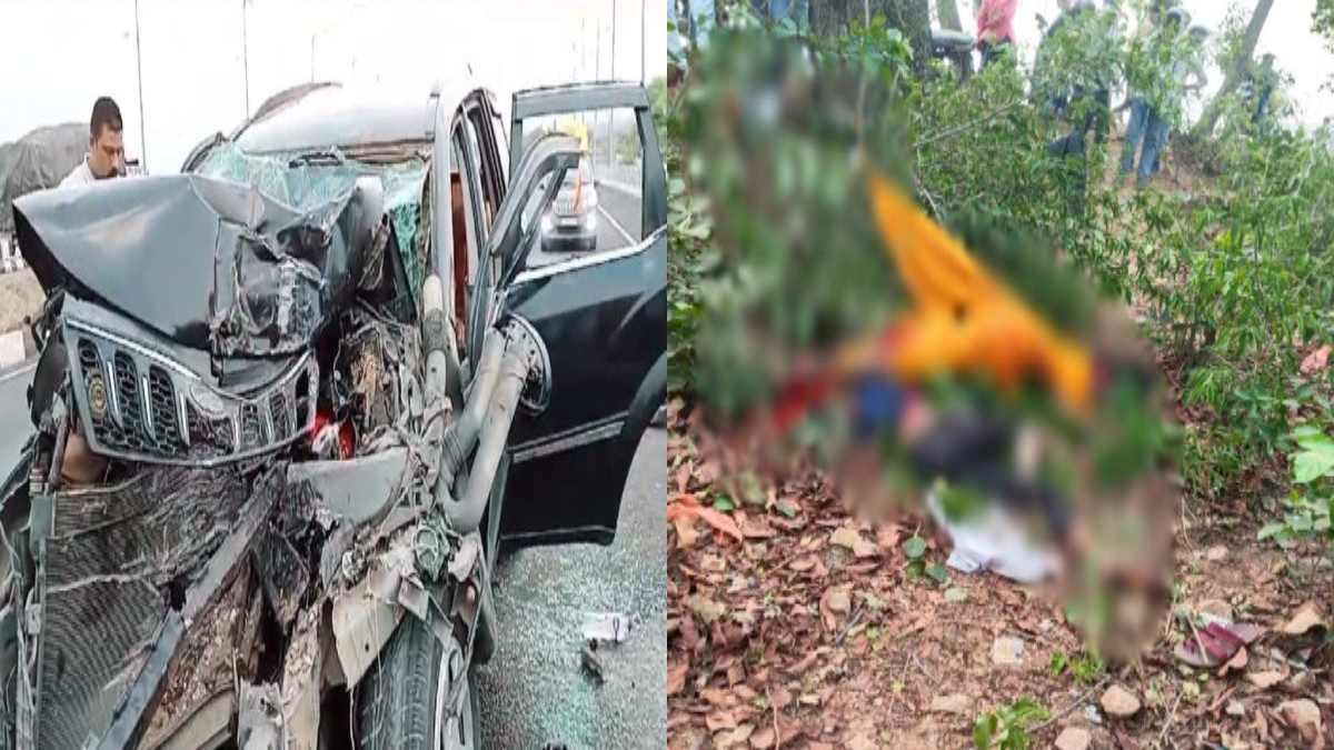 MP सड़क हादसे में 6 मौत: गुना में डिवाइडर से टकराई कार, तीन ने तोड़ा दम, टीकमगढ़ में ट्रक ने बाइक सवार को रौंदा