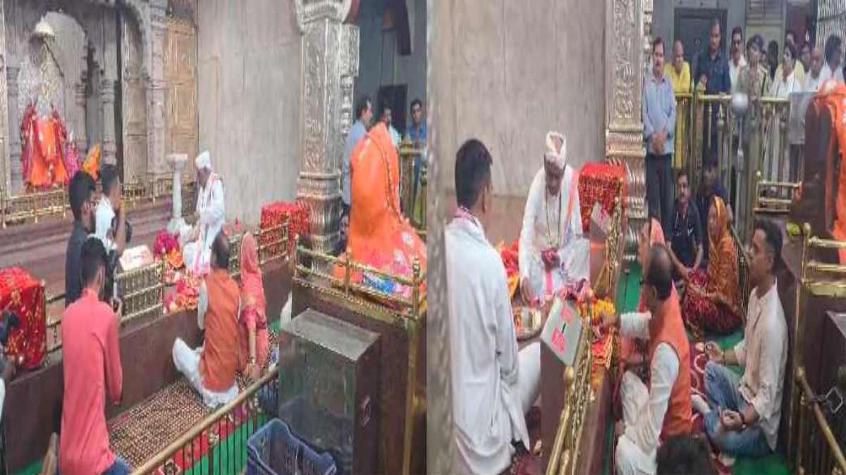 केंद्रीय मंत्री बनने के बाद शिवराज सपरिवार पहुंचे सलकनपुर: देवी दर्शन कर की पूजा-अर्चना, कहा- जो जिम्मेदारी मिली है उसका निर्वहन प्राण प्रण से करेंगे