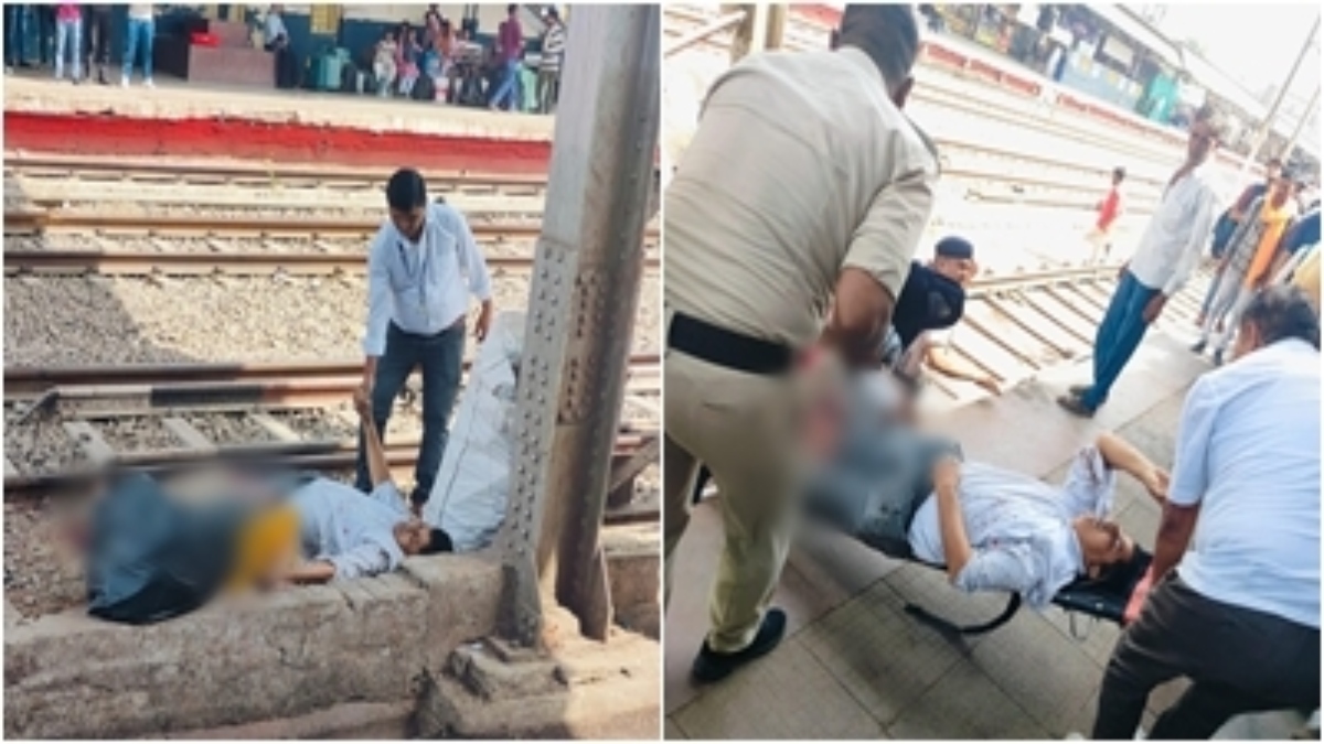 सावधानी हटी दुर्घटना घटी: चलती ट्रेन में चढ़ने के दौरान फिसला टीटीई, दोनों पैर कटे