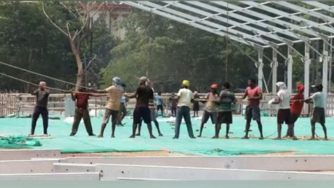 ओडिशा : नए मुख्यमंत्री के शपथ ग्रहण समारोह की तैयारियां जारी