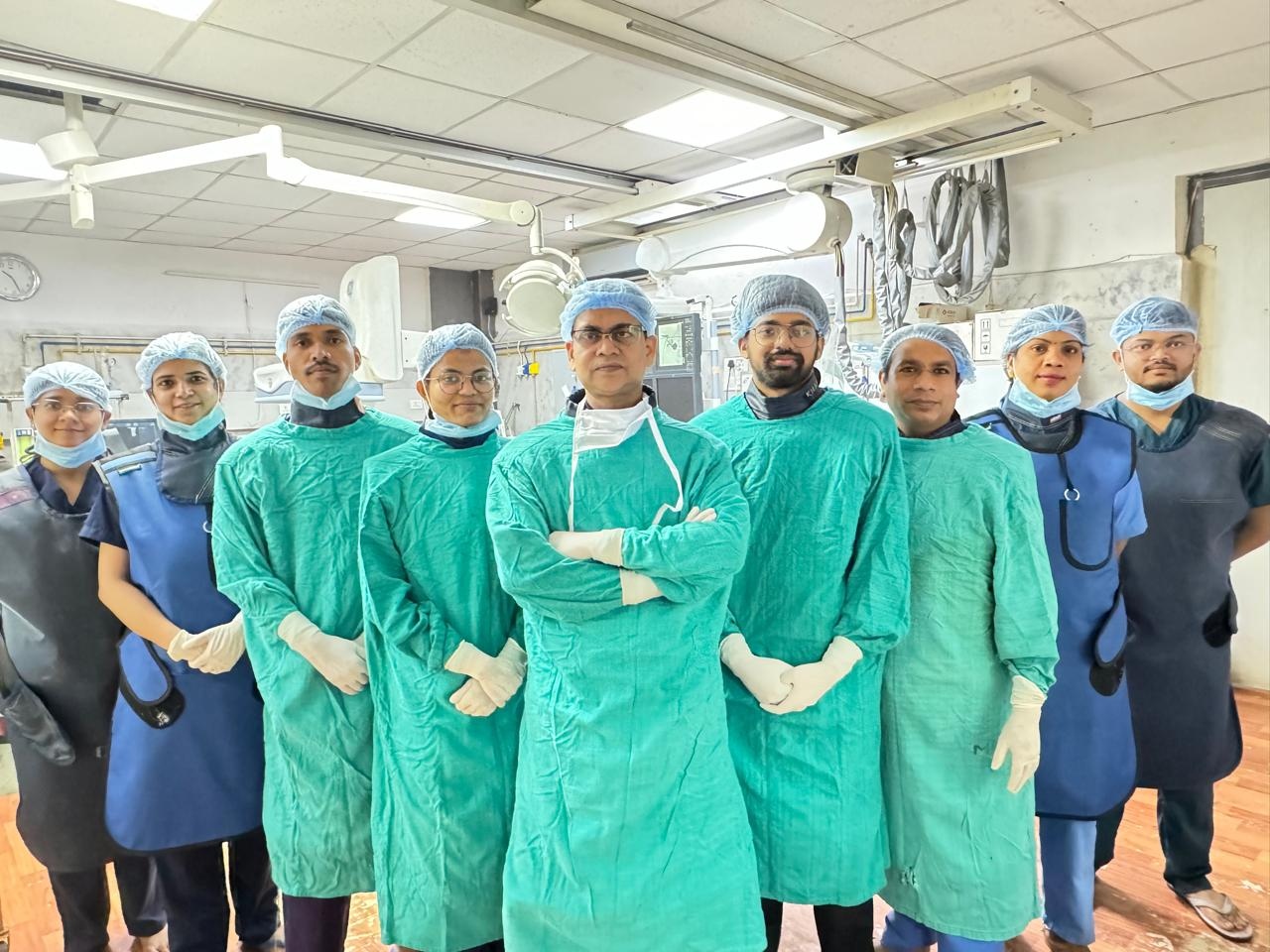 अंबेडकर अस्पताल के डॉक्टरों ने किया कमाल,  सुई के छेद मात्र से राज्य में पहली बार हुई वेसलप्लास्टी