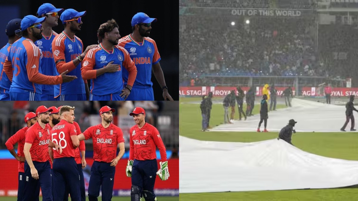 T20 World Cup 2024: भारत-इंग्लैंड सेमीफाइनल पर छाया बारिश का साया, लेकिन ICC ने नहीं रखा है रिजर्व-डे, जानें अगर बारिश से धुला मुकाबला तो क्या होगा?