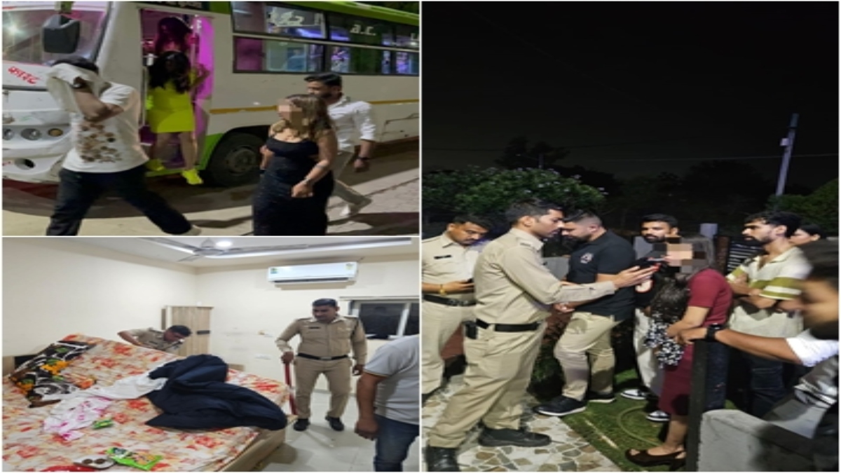 मिनी मुंबई में चल रही थी रेव पार्टी… नशे में धुत मिले 100 से ज्यादा युवक-युवतियां, पुलिस की कार्रवाई में बरामद हुआ ये सामान