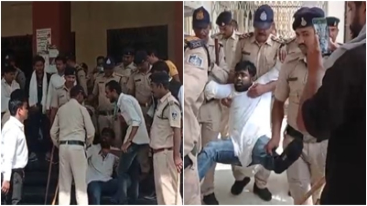 RDVV में हंगामे का मामला: कुलपति की शिकायत पर तीन के खिलाफ मामला दर्ज, इन मांगों को लेकर छात्रों ने किया था प्रदर्शन 