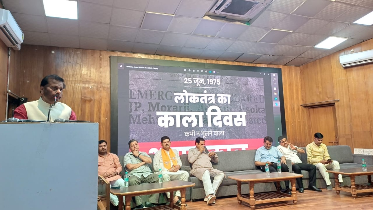 25 जून यानी काला दिवस: इमरजेंसी को याद कर पवैया बोले- जो संविधान के उपासक वो आज काला दिवस मना रहे