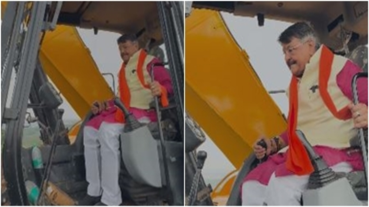 पोकलेन वाले मंत्री जी: कैलाश विजयवर्गीय का अनोखा अंदाज, देखें VIDEO 