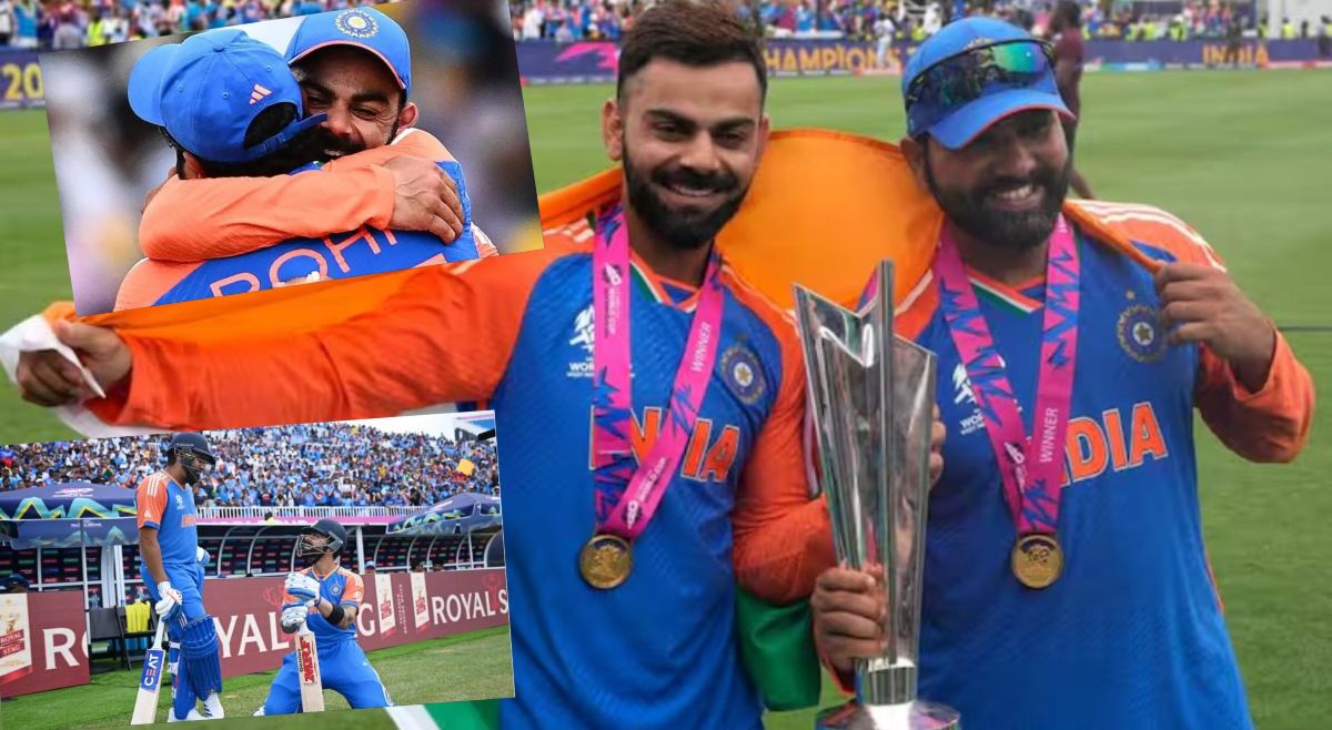 Kohli-Rohit Retirement: T20 से खत्म हुआ ‘रोहित-कोहली’ युग, वर्ल्ड चैंपियन बनने की कहानी एक से शुरू होकर दूसरे पर खत्म, देखें ये ऐतिहासिक पल – T20 World Cup 2024