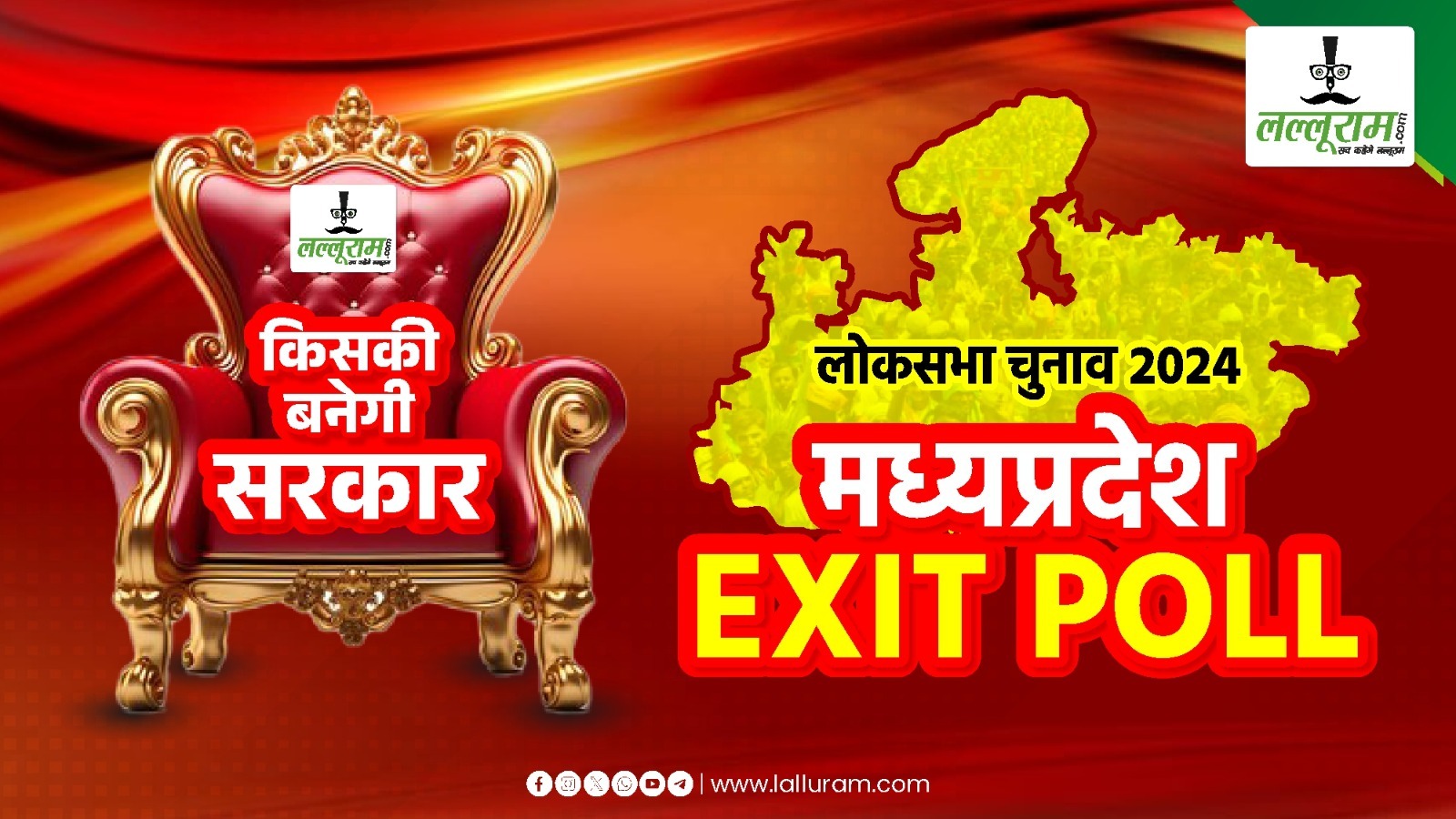 MP Exit Poll Result 2024: एग्जिट पोल में आया चौंकाने वाला आंकड़ा, जानें BJP-Congressको कितनी मिल रही सीटें