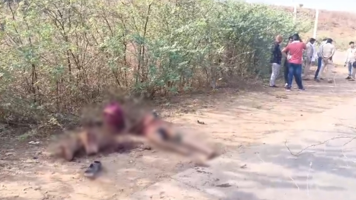 दो युवकों की बेरहमी से हत्या: लहूलुहान हालत में मिली लाश, पास में पड़े थे खून से सने पत्थर  