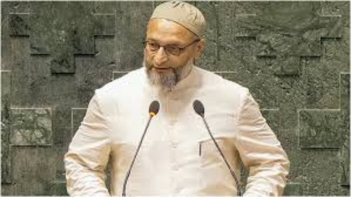 ओवैसी के संसद में फिलिस्तीन प्रेम पर गरमाई सियासत: बीजेपी बोली- असदुद्दीन को भारत से प्रेम नहीं, कांग्रेस ने कहा- यह समाज के बंटवारे का एक उदाहरण