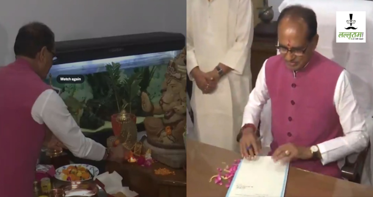 शिवराज सिंह ने ग्रहण किया केंद्रीय कृषि मंत्री का पदभार, पूजा-पाठ के बाद संभाला कार्यभार