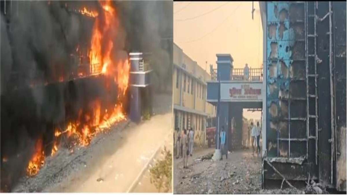 जैतखाम मामला : बलौदाबाजार SP ऑफिस में फिर से लगी आग, 20 से 30 पुलिसकर्मी हुए घायल, रायपुर किया गया रेफर…
