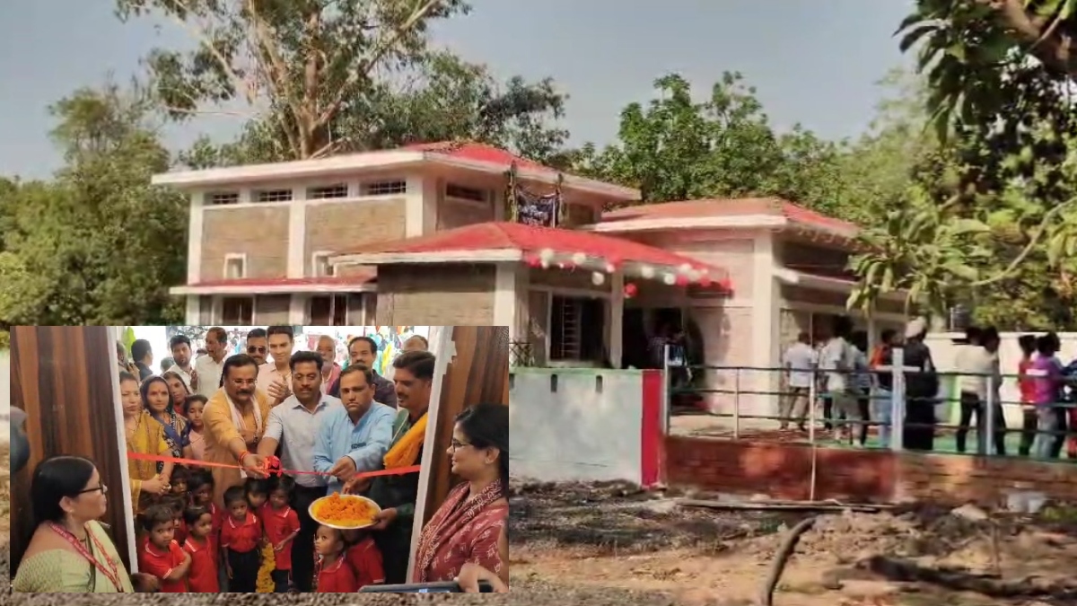 कलेक्टर हो तो ऐसा: आंगनबाड़ी केंद्र को गोद लेकर रेस्ट हाउस की तरह बनवाया भवन, लोग कर रहे तारीफ