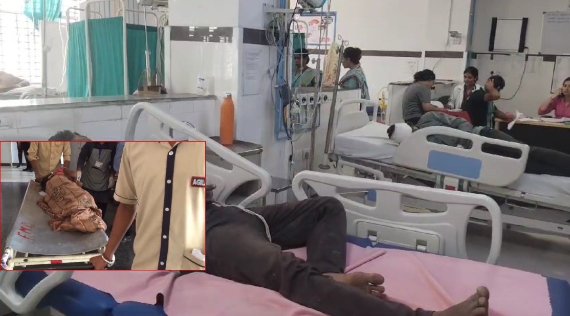 मजदूरों से भरा वाहन हुआ हादसे का शिकार, 14 मजदूर घायल, एक बच्चे की मौत