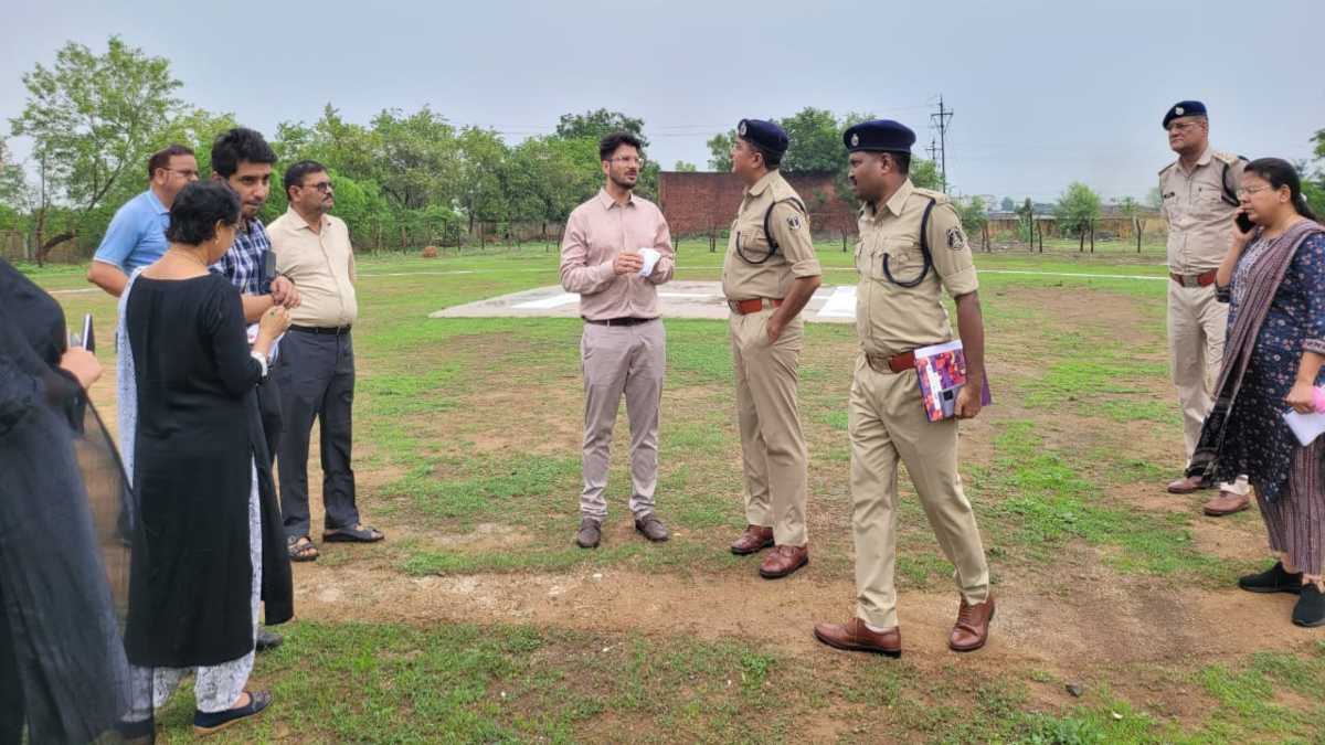 बलौदाबाजार-भाटापारा जिला के दौरे पर रहेंगे सीएम साय, आदिवासी गोड़ समाज के कार्यक्रम में होंगे शामिल, कलेक्टर-एसपी ने किया समारोह स्थल का निरीक्षण