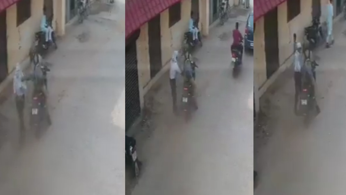 सिपाही ने बीच सड़क पर महिला कांस्टेबल का पकड़ा हाथ, फिर…, Video वायरल होने के बाद सस्पेंड