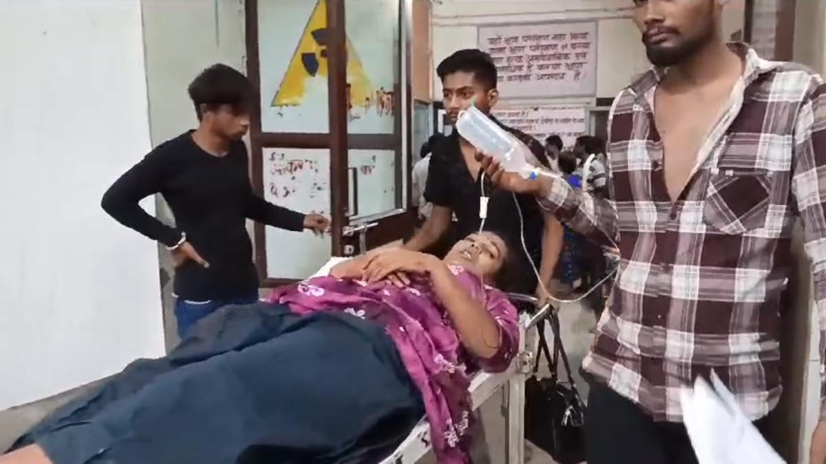 मंदिर से दर्शन कर लौट रही किन्नर पर चाकू से हमला: सोने की चेन और कान की बालियां लूटकर फरार हुआ बदमाश, इलाज जारी