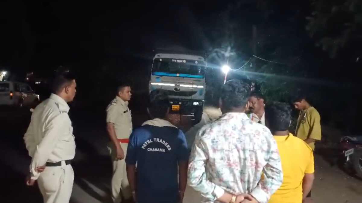 अवैध रेत खनन पर कार्रवाई नहीं होने से आक्रोश, रातभर नाके पर डटे रहे ग्रामीण