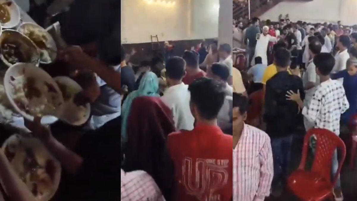 बारात में बिरयानी को लेकर बवाल : चिकन लेग पीस नहीं हाेने पर किया हंगामा, घरवालों ने दूल्हे और बारातियों को जमकर पीटा, देखें Video