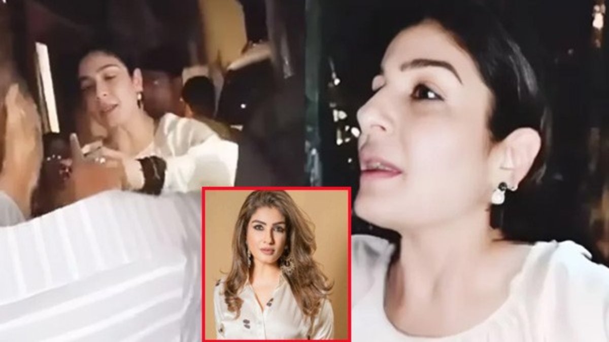 अभिनेत्री रवीना टंडन पर हुआ हमला… सामने आया Video