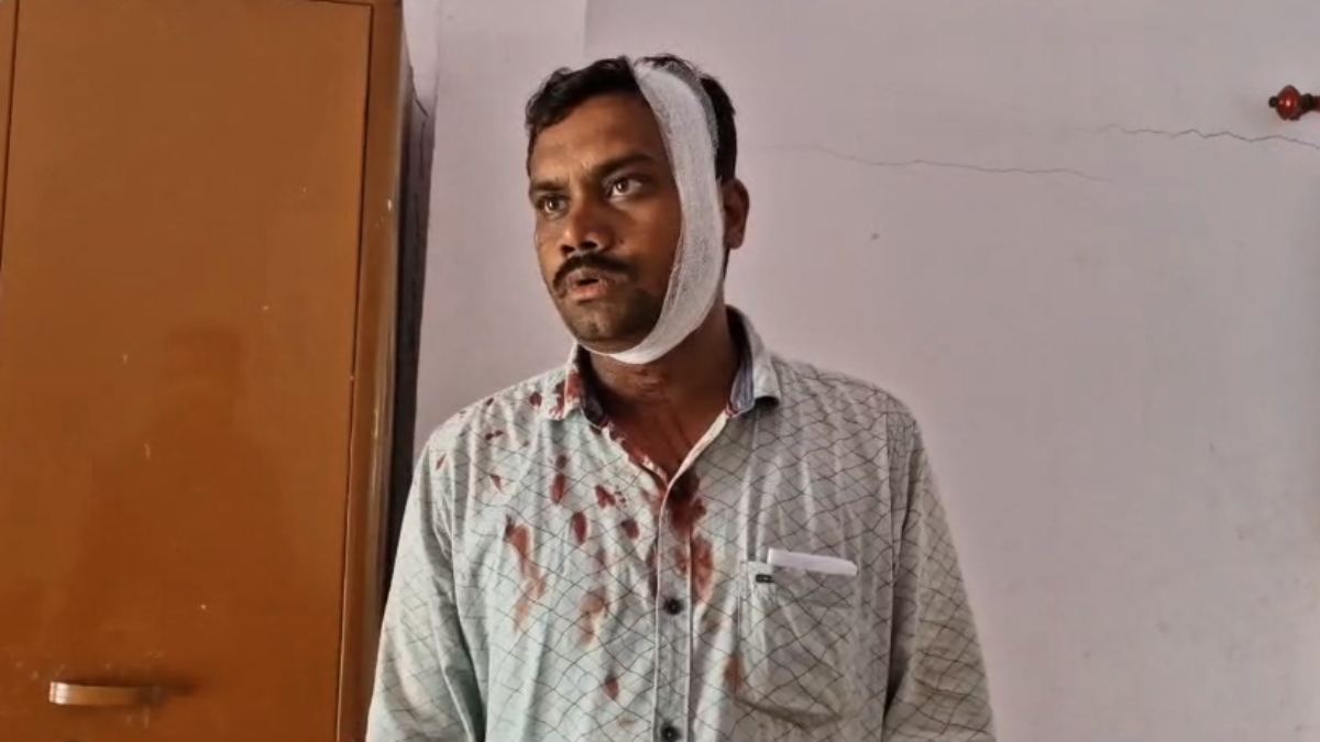 पुलिस की गुंडागर्दी: चोरी की रिपोर्ट लिखाने पहुंचे फरियादी की पिटाई कर फोड़ा सिर, TI पर लगे गंभीर आरोप
