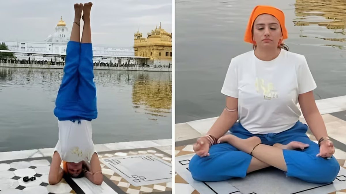 PUNJAB NEWS: स्वर्ण मंदिर में योग करना इंफ्लुएंसर को पड़ा महंगा, सोशल मीडिया पर फोटो शेयर करने पर मचा बवाल…