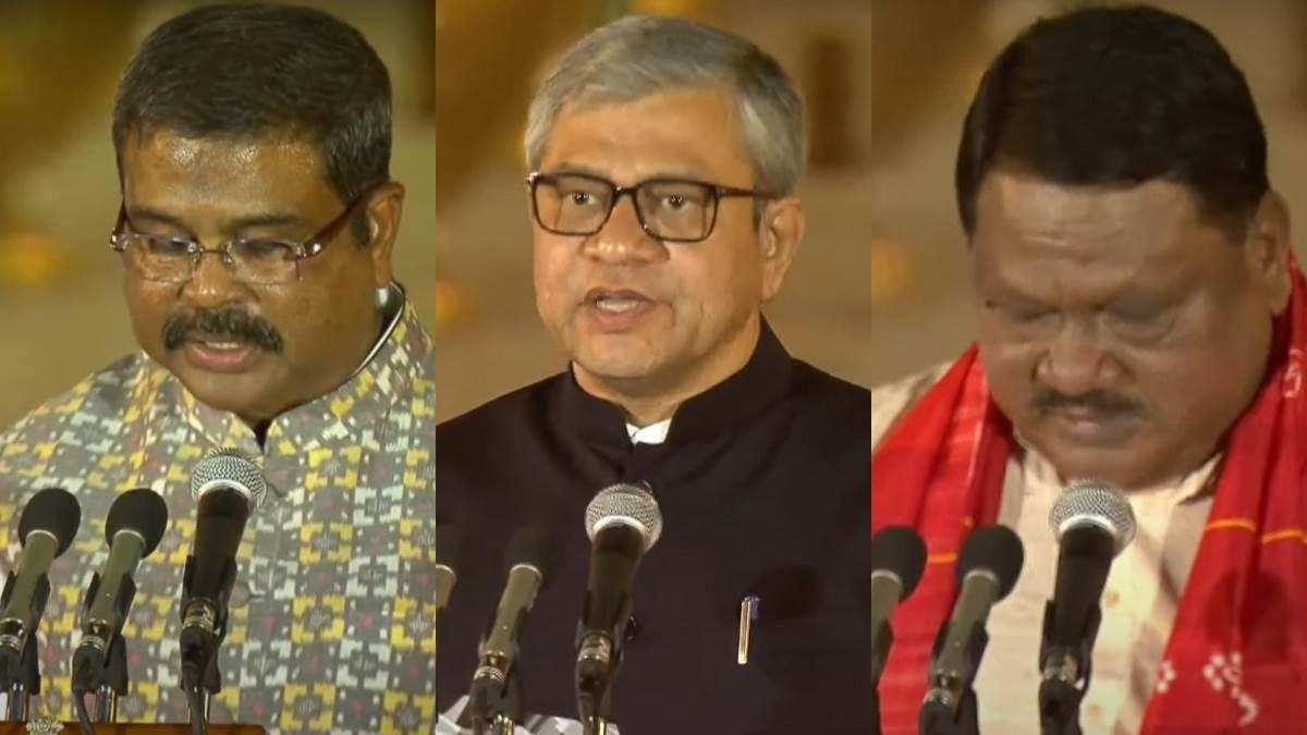 Modi cabinet 3.0: अश्विनी वैष्णव, जुएल ओरम और धर्मेंद्र प्रधान ने मंत्री पद की ली शपथ, अब कौन होगा ओडिशा का मुख्यमंत्री ?