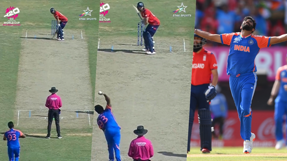 VIDEO: ‘ये है बुमराह का जादू’, छक्का मारने चले थे Philip Salt, Jasprit Bumrah ने उड़ा डाली गिल्लियां