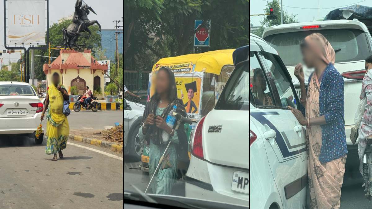 भिक्षुक मुक्त अभियान ठंडे बस्ते में: इंदौर के चौराहों पर लोग हो रहे परेशान, भिक्षा देने वालों पर FIR दर्ज करने का आदेश दे चुके हैं कलेक्टर
