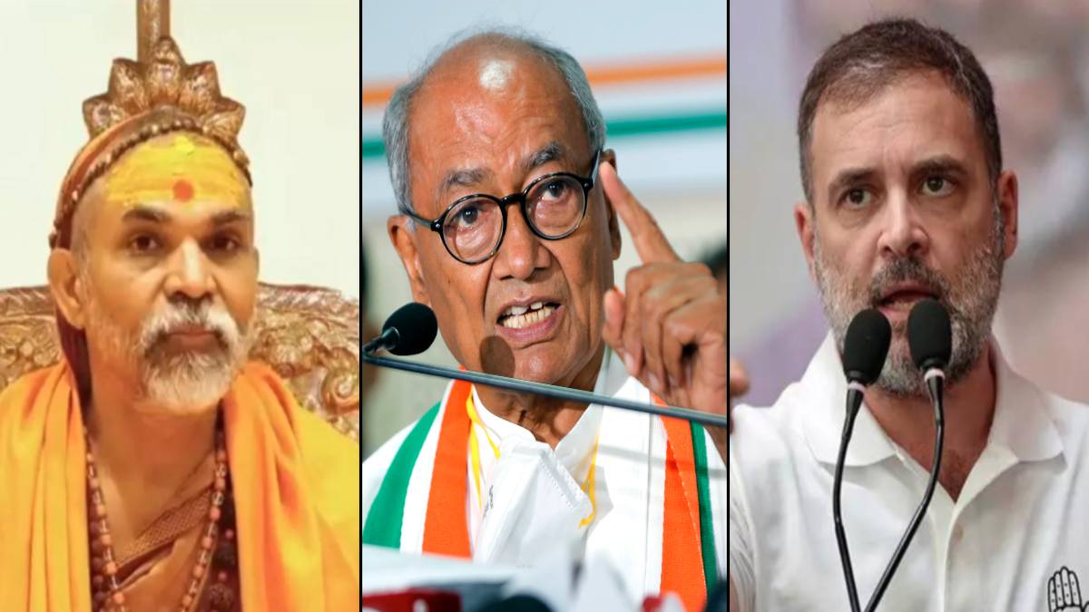शंकराचार्य के समर्थन पर दिग्विजय का बड़ा बयान: बोले- जो असत्य और नफरत फैलाए वो हिंदू नहीं, राहुल गांधी ने कुछ गलत नहीं कहा