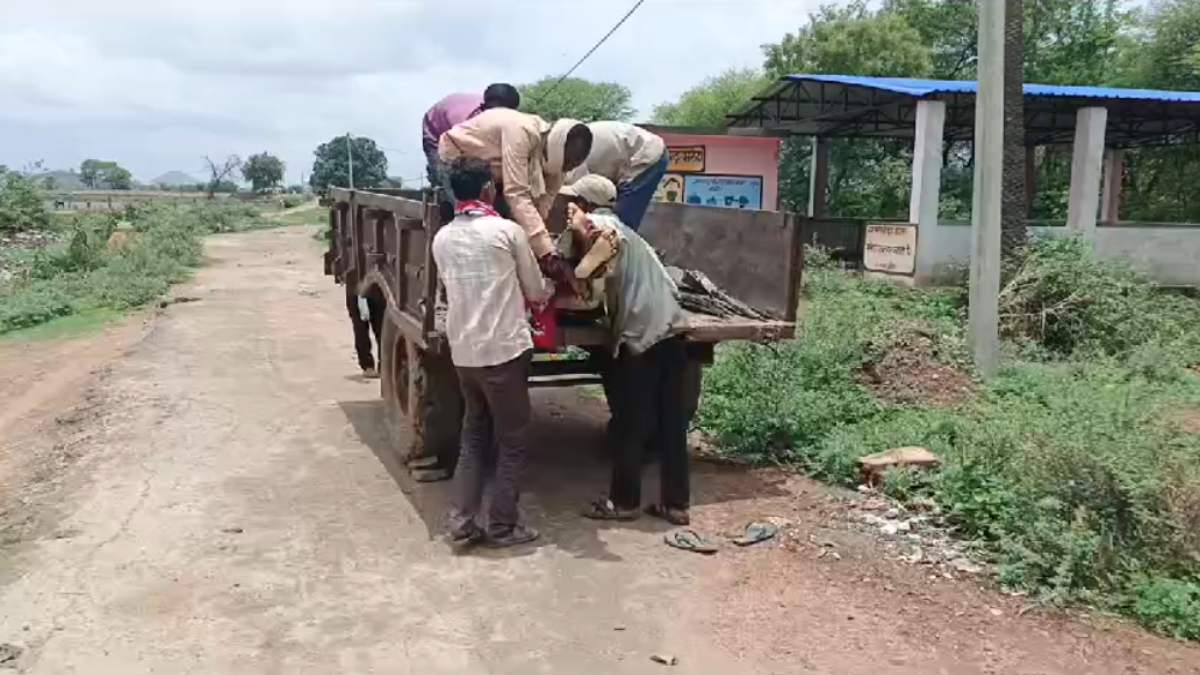 पन्ना में दो सगी बहनों की मौत: नाले में अचानक पानी बढ़ने से बही तीन लड़कियां, एक की हालत गंभीर