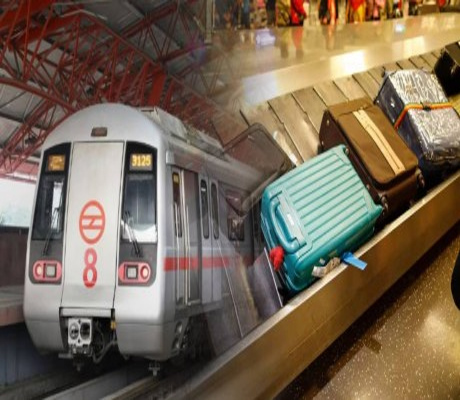 दिल्ली मेट्रो ने अंतरराष्ट्रीय उड़ानों के लिए 2 मेट्रो स्टेशनों से चेकइन सेवा शुरू