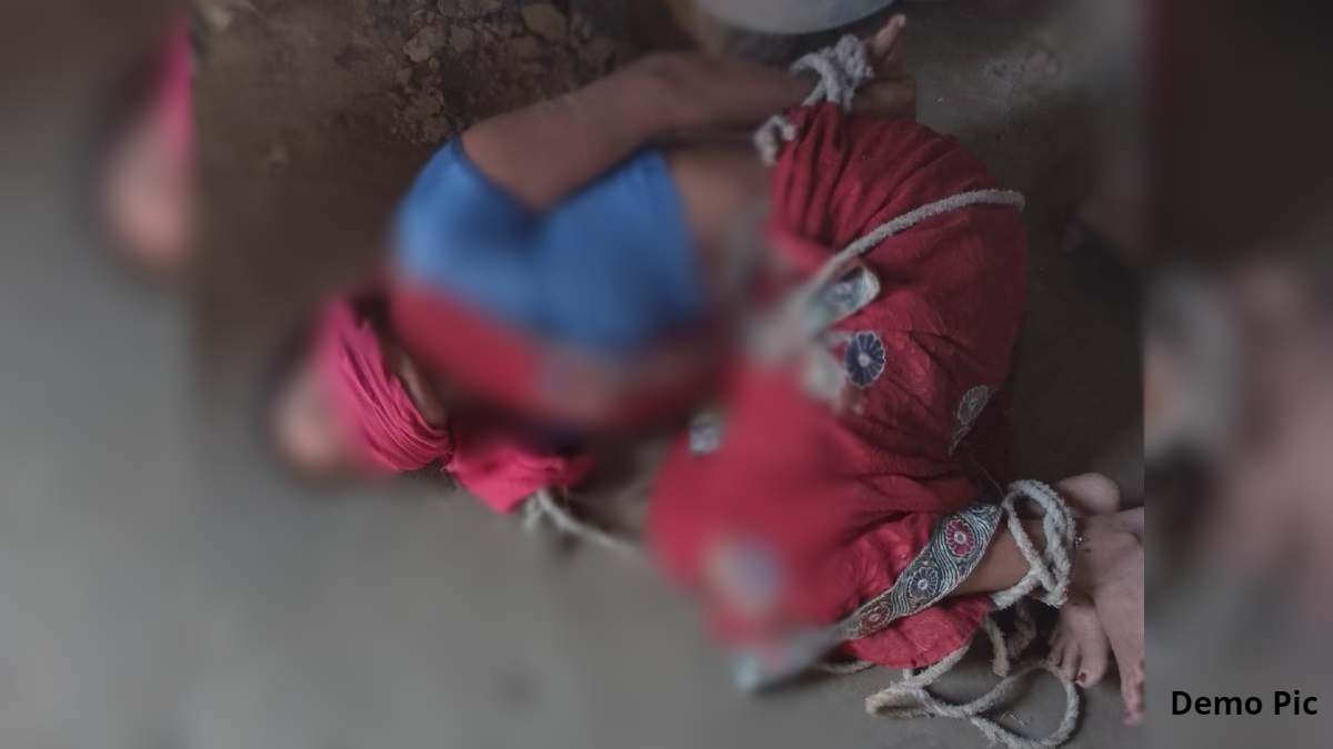 महिला के मुंह में ठूंसा कपड़ा, हाथ-पैर बांधकर इस वारदात को दिया अंजाम, क्षेत्र में फैली सनसनी