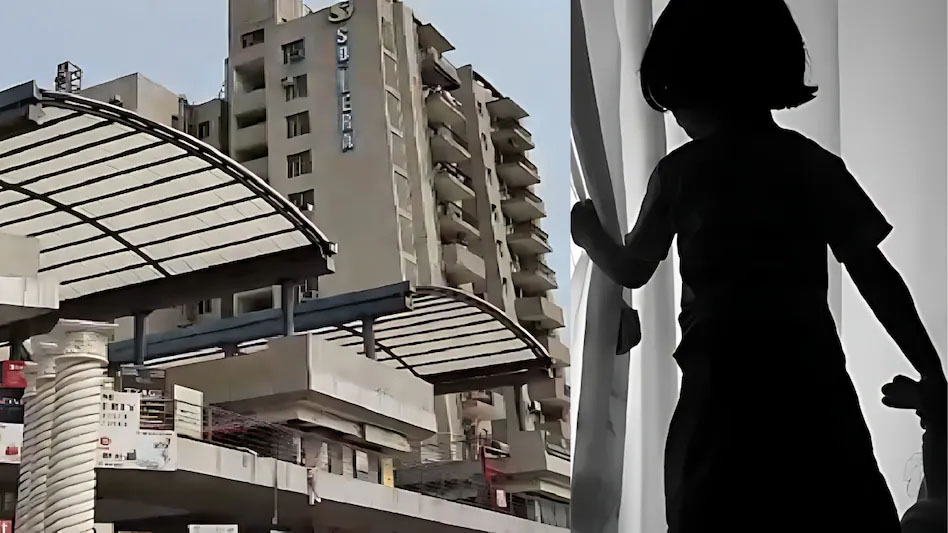 गुरुग्राम की सोसाइटी में पहले हत्या की और फिर कपूर डाल आग लगा दी..