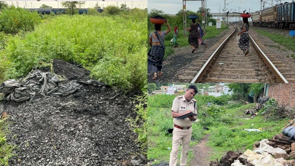 तिल्दा रेलवे स्टेशन में कोयला चोरी मामला, CCTV फुटेज में मौजूद सबूत से छेड़खानी की तैयारी… सिर्फ आरक्षक सस्पेंड