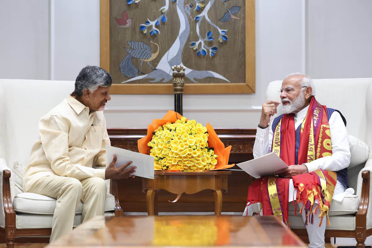 पीएम नरेंद्र मोदी से CM चंद्रबाबू नायडू ने मुलाकात कर रखी मांग
