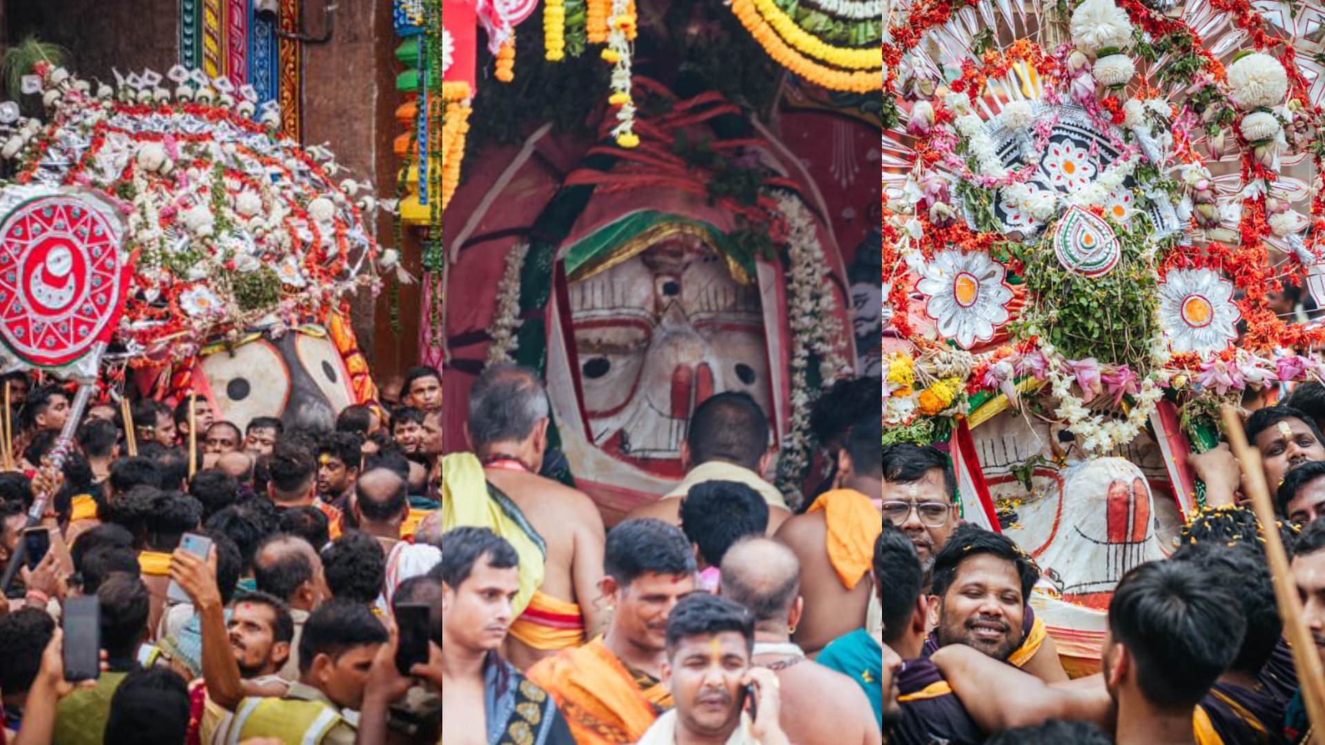 पुरी रथ यात्रा : पवित्र त्रिदेवों की शुरू हुई अडप मंडप दर्शन