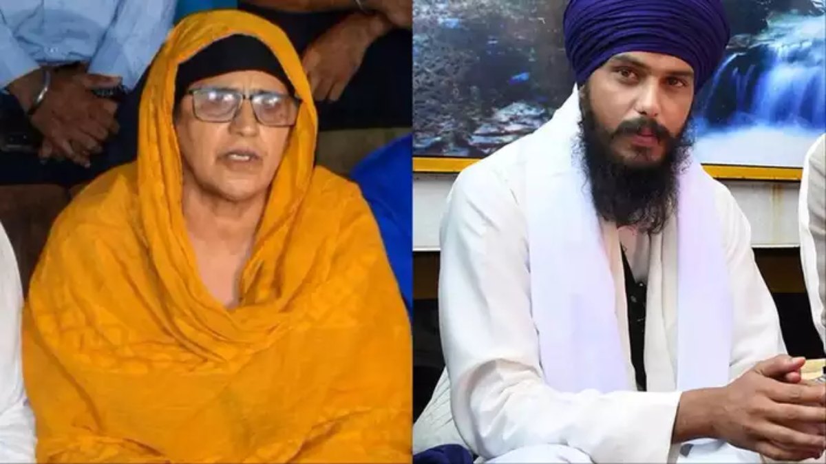 Amritpal Singh: अपनी ही मां पर भड़का सांसद अमृतपाल सिंह, दे डाली खुली चेतावनी