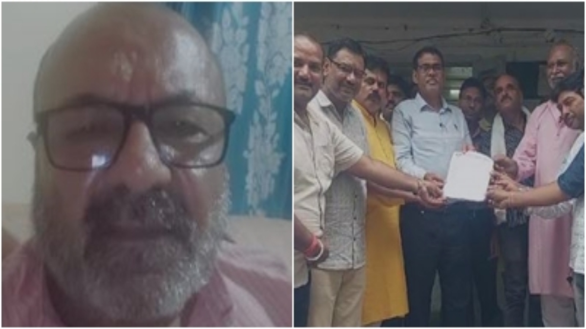 पत्रकारों को धमकी देते बीजेपी नेता का वीडियो वायरल: अभद्र टिप्पणी करने पर उठाया सवाल, कार्रवाई की मांग  