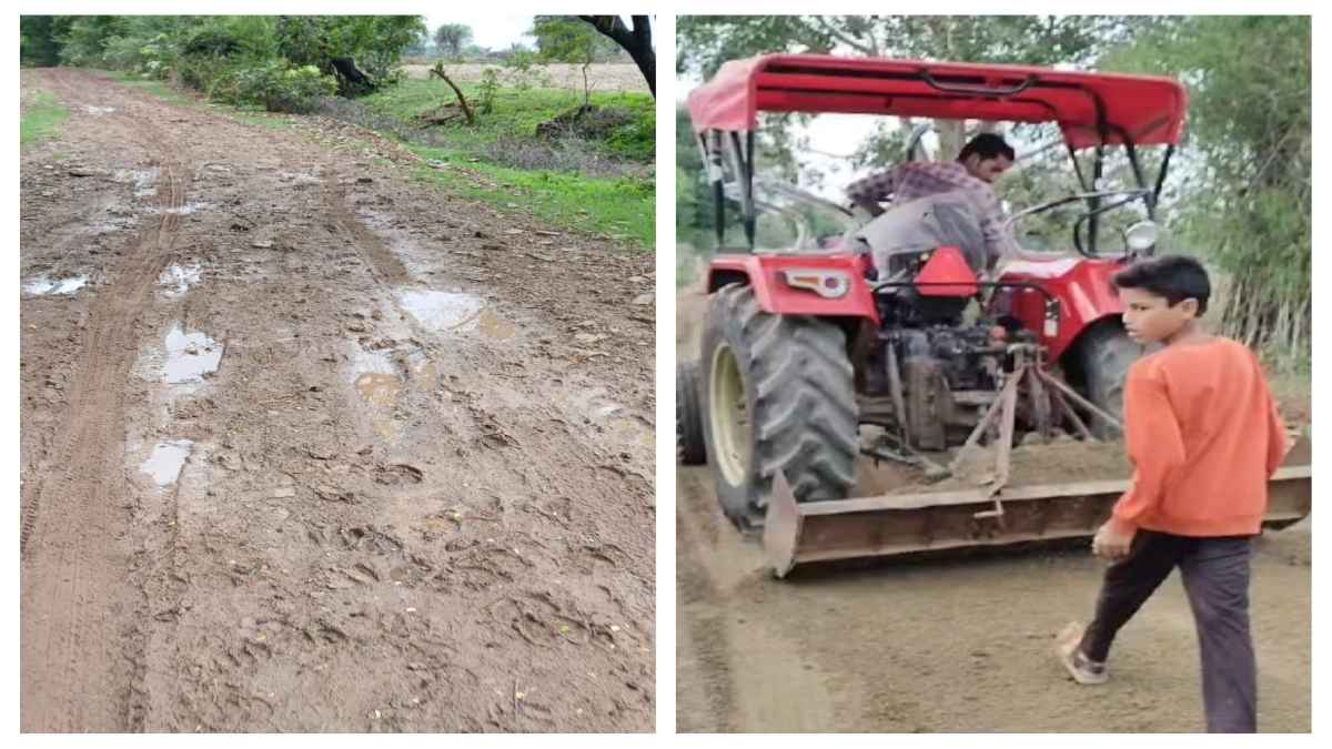 प्रशासन के मुंह पर तमाचा : नहीं सुने अधिकारी-कर्मचारी तो ग्रामीण बने मांझी, चंदा जुटाया और खुद मजदूरी कर बना दिया सड़क