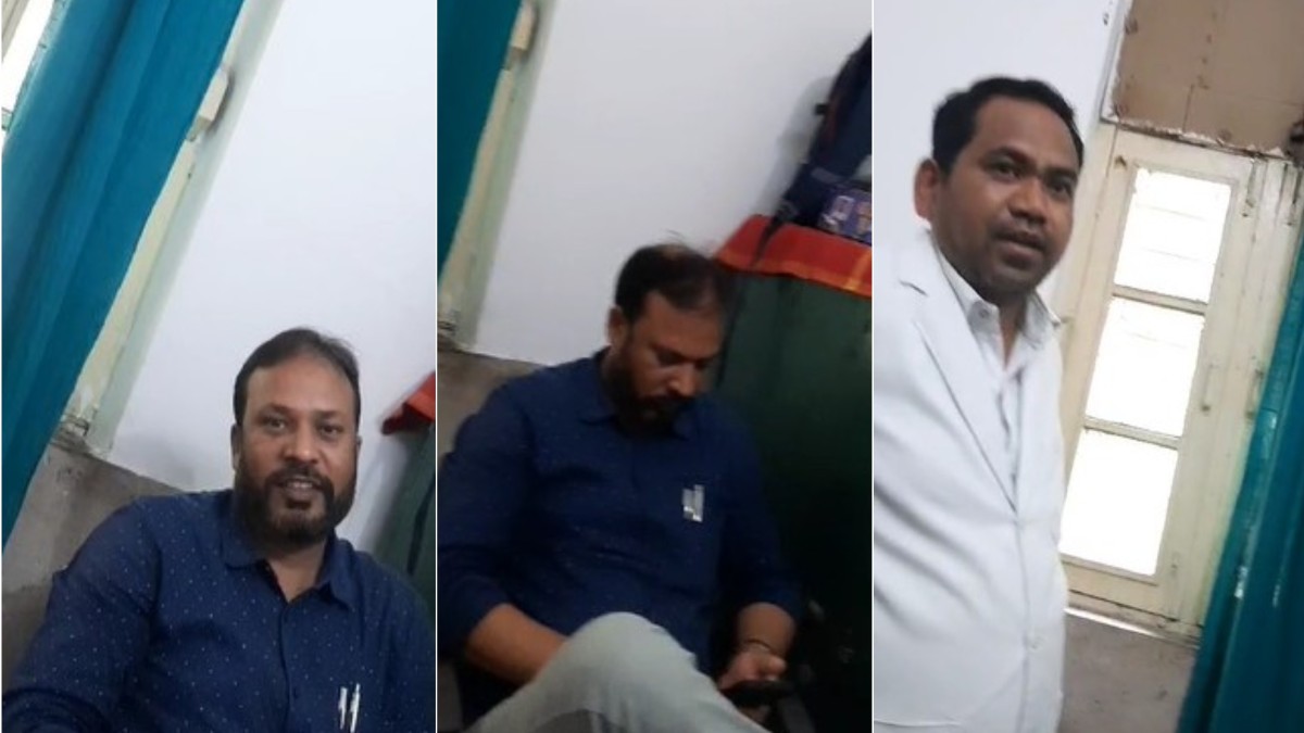 सरकारी अस्पताल के डॉक्टर ने इलाज के नाम पर मांगी रिश्वत, पीड़ित ने वीडियो किया वायरल, देखें Video …