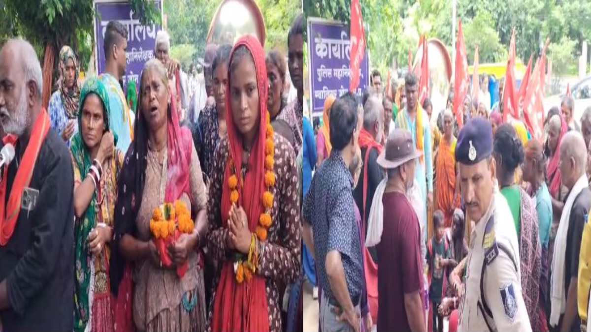 पुलिस कस्टडी में युवक की मौत का मामला: महिलाओं ने IG दफ्तर का किया घेराव, कहा- जब तक न्याय नहीं, तब तक नहीं करेंगे अस्थि विसर्जन