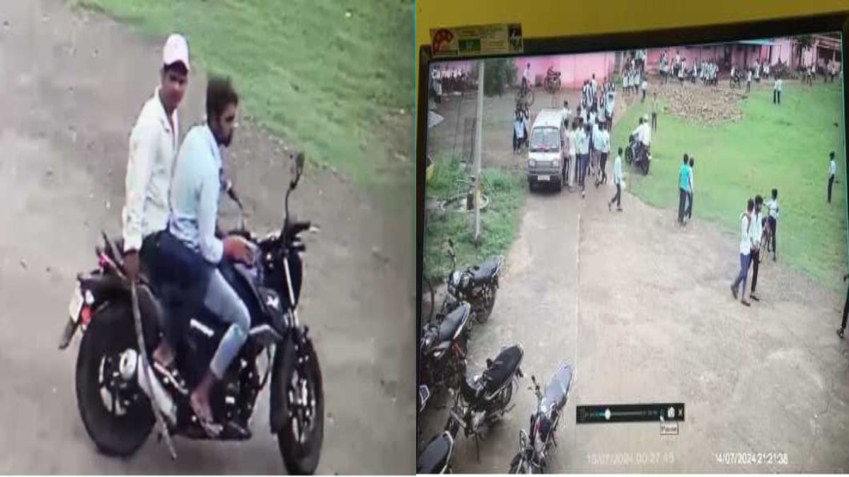 MP में बदमाश बेखौफ: बदमाशों ने तलवार दिखाकर छात्राओं से की छेड़खानी, CCTV फुटेज आया सामने