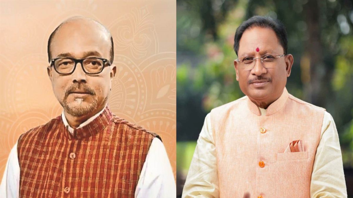 CM विष्णुदेव साय ने नवनियुक्त राज्यपाल रामेन डेका को दी बधाई, छत्तीसगढ़ वासियों की ओर से किया स्वागत