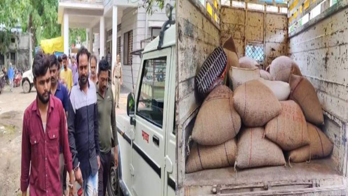 वेयरहाउस से अनाज चोरी करने वाले गिरोह का पर्दाफाश: व्यापारी समेत 4 गिरफ्तार, ऐसे देते थे वारदात को अंजाम