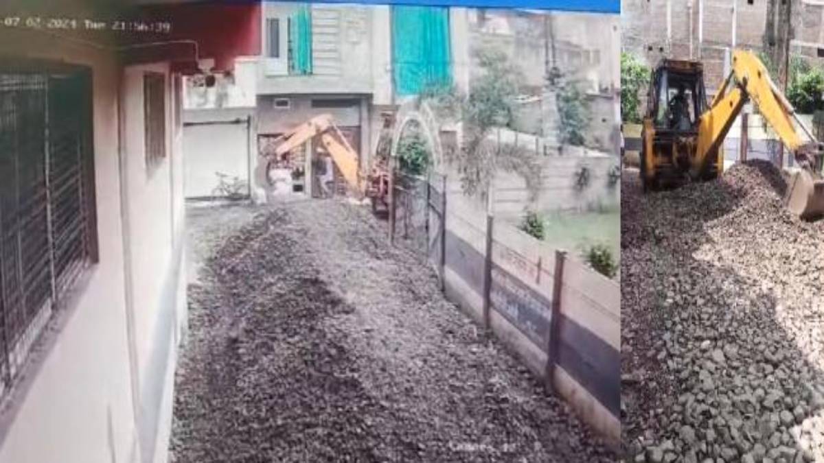 चॉकलेट लेने के गए मासूम को JCB ने चपेट में लिया: अस्पताल में तोड़ा दम, नाराज परिजनों ने सड़क पर लगाया जाम