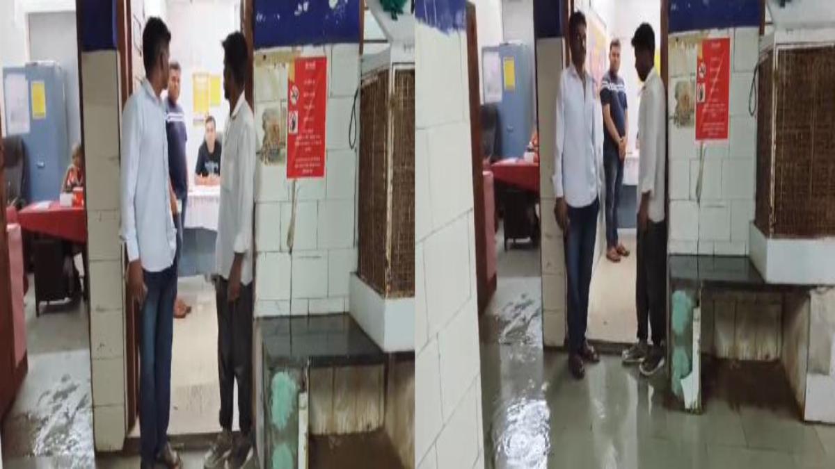 Agar Malwa News: टपकती छत के नीचे इलाज करवाने को मरीज मजबूर, बदहाली के आंसू बहा रहा सामुदायिक स्वास्थ्य केंद्र