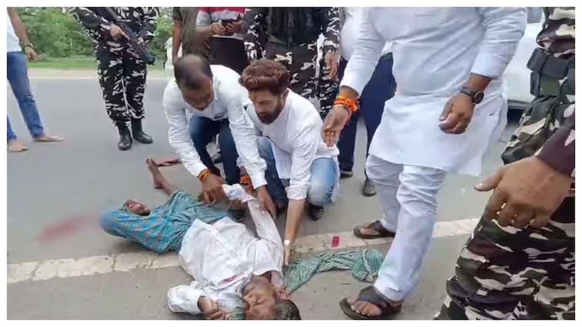 … जब फरिश्ता बनें चिराग पासवानः सड़क किनारे तड़प रहे युवक को देखकर काफिला रोका, गाड़ी से उतरे और फिर… Chirag Paswan