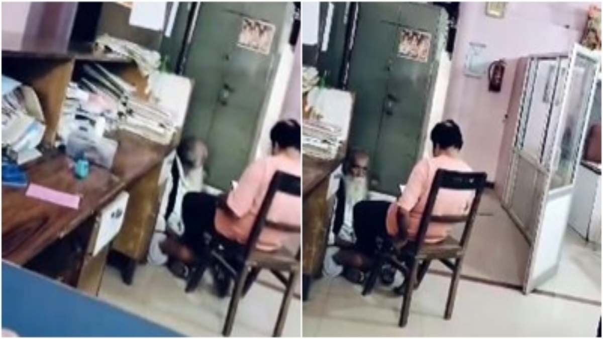 ड्यूटी के दौरान बैंक मैनेजर करवा रहा था मालिश, Video वायरल होते ही मचा हड़कंप 